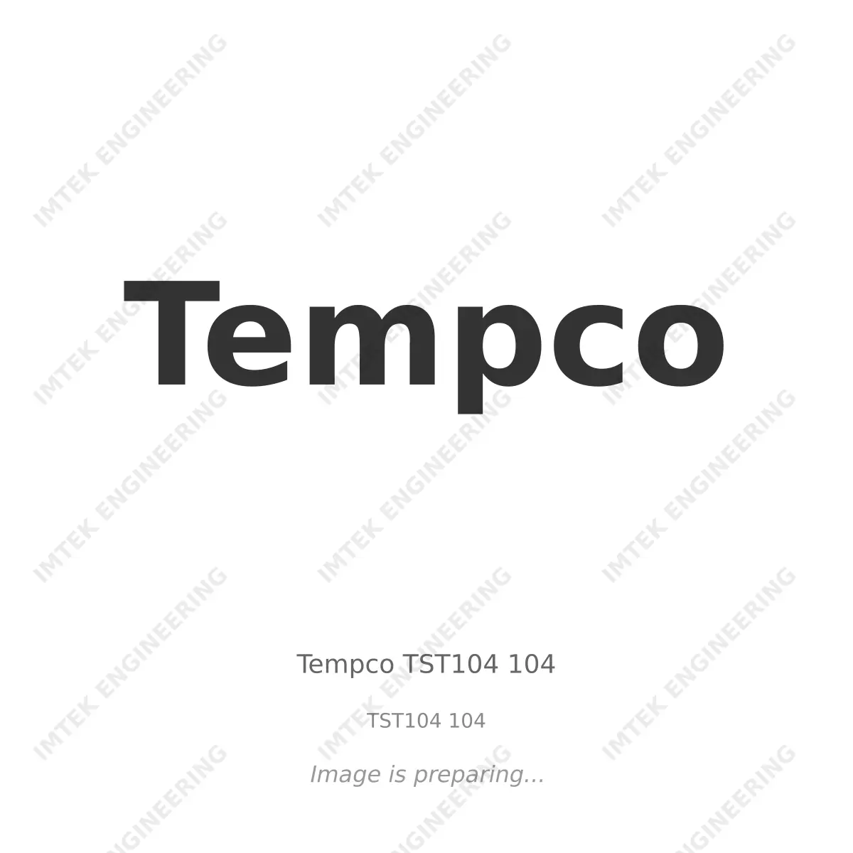 Tempco Tempco TST104 104 - TST104 104