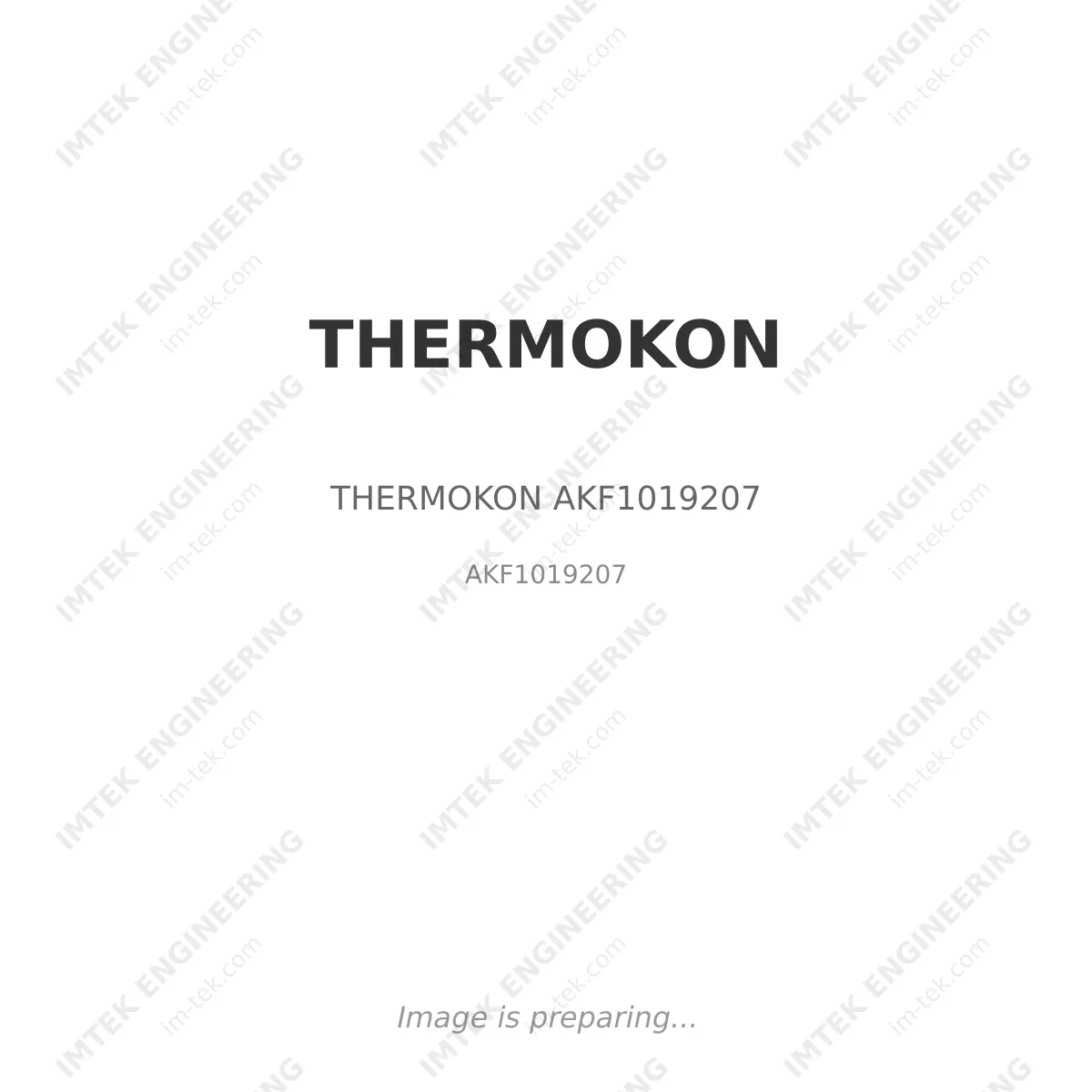 THERMOKON THERMOKON AKF1019207 - AKF1019207