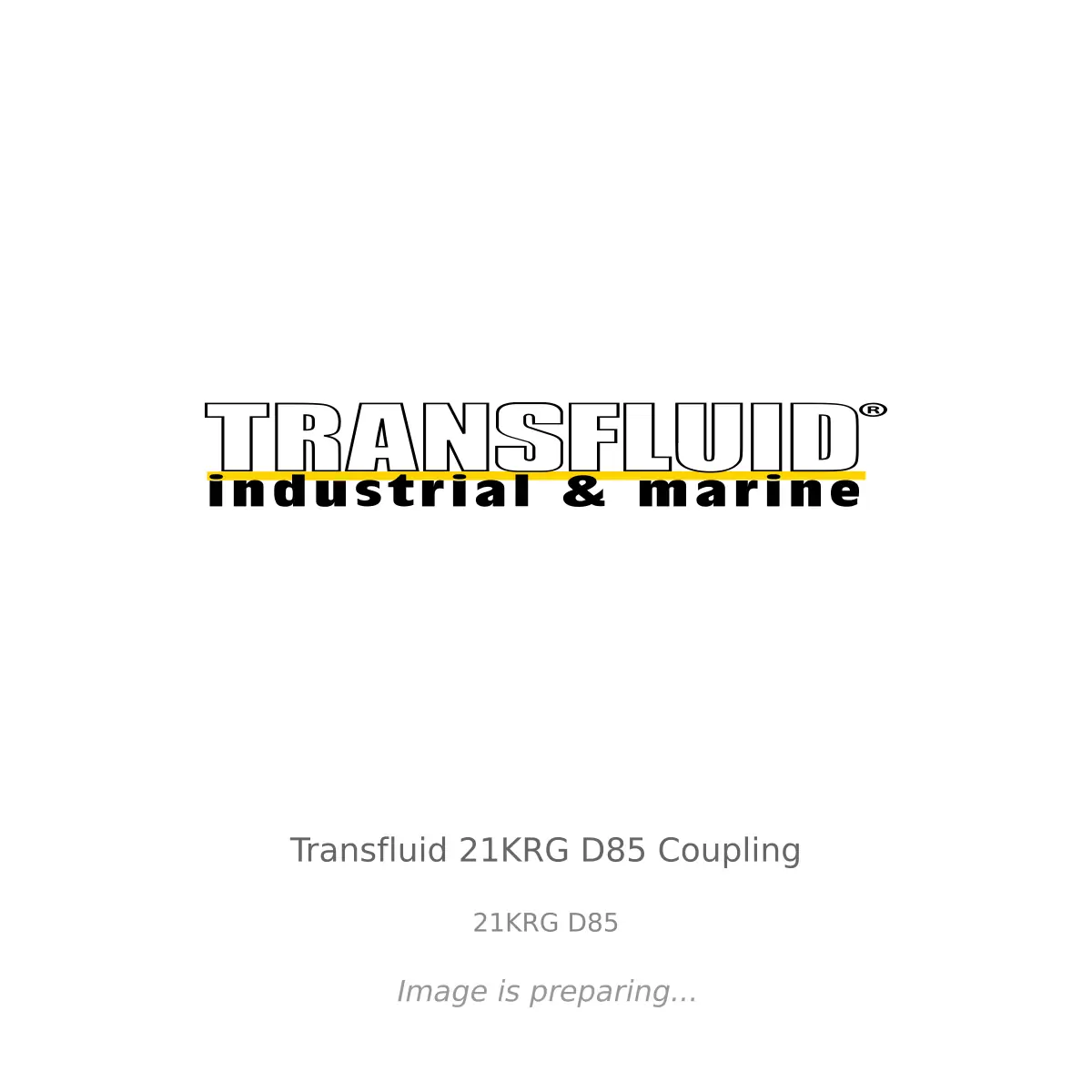 Transfluid Transfluid 21KRG D85 Coupling - 21KRG D85