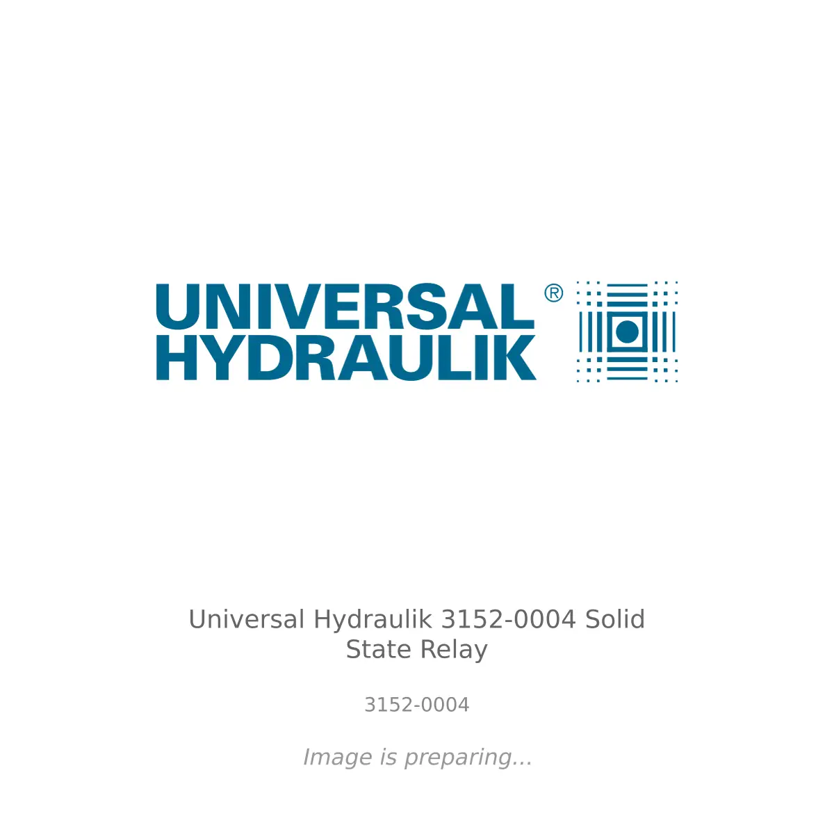 Universal Hydraulik Universal Hydraulik 3152-0004 Solid State Relay - 3152-0004