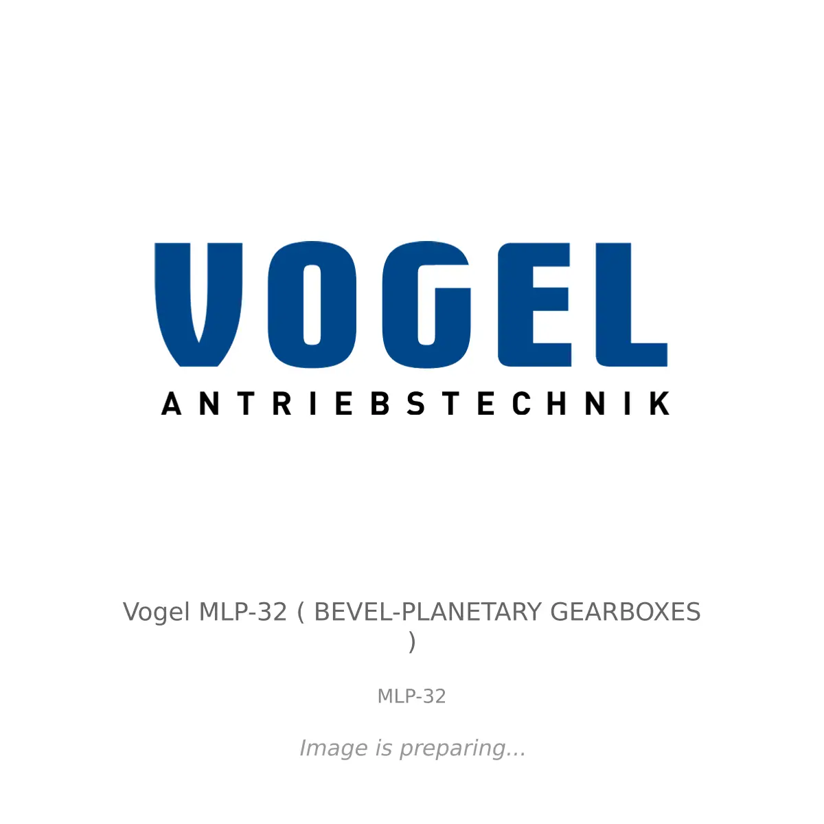 Vogel Vogel MLP-32 ( BEVEL-PLANETARY GEARBOXES ) - MLP-32