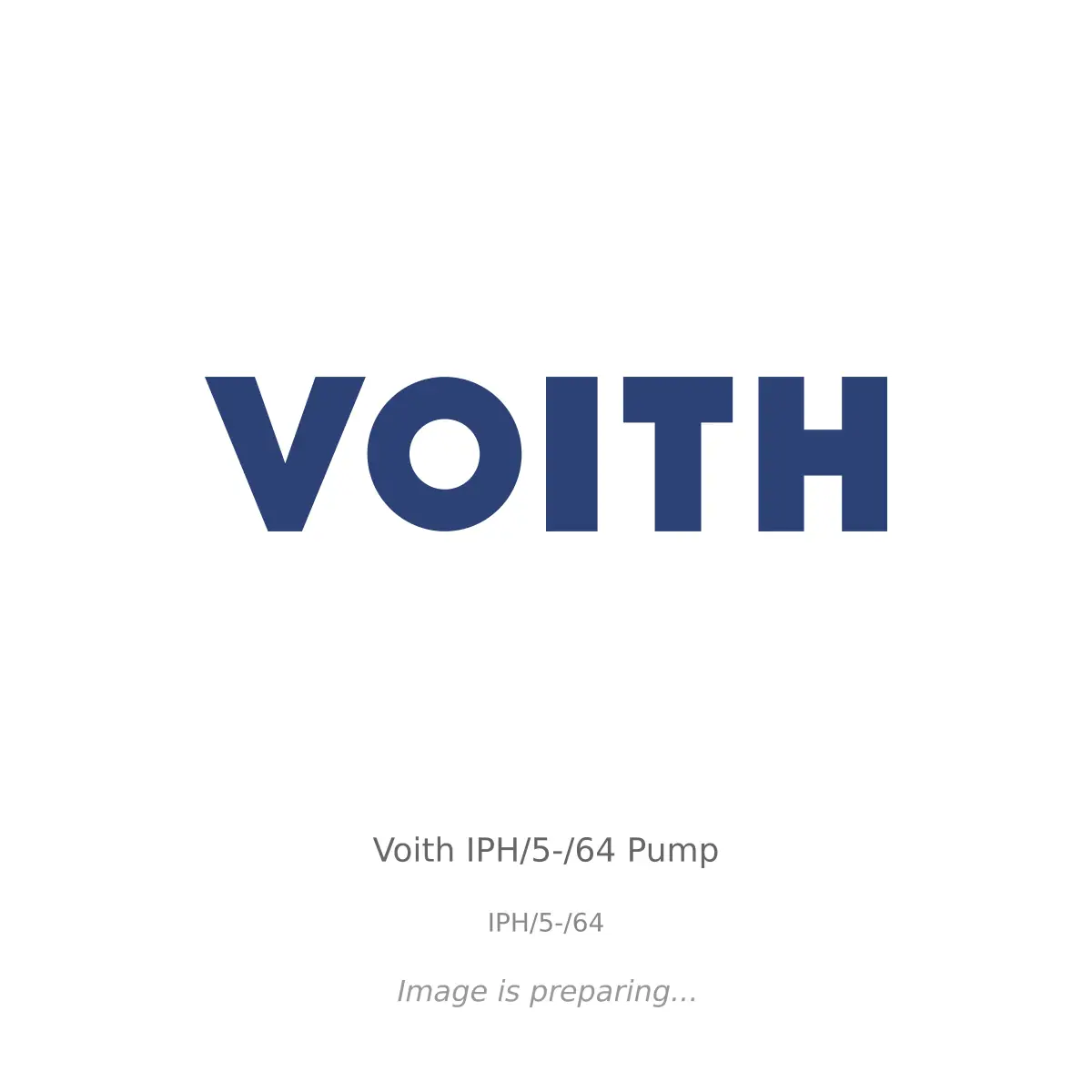 Voith Voith IPH/5-/64 Pump - IPH/5-/64