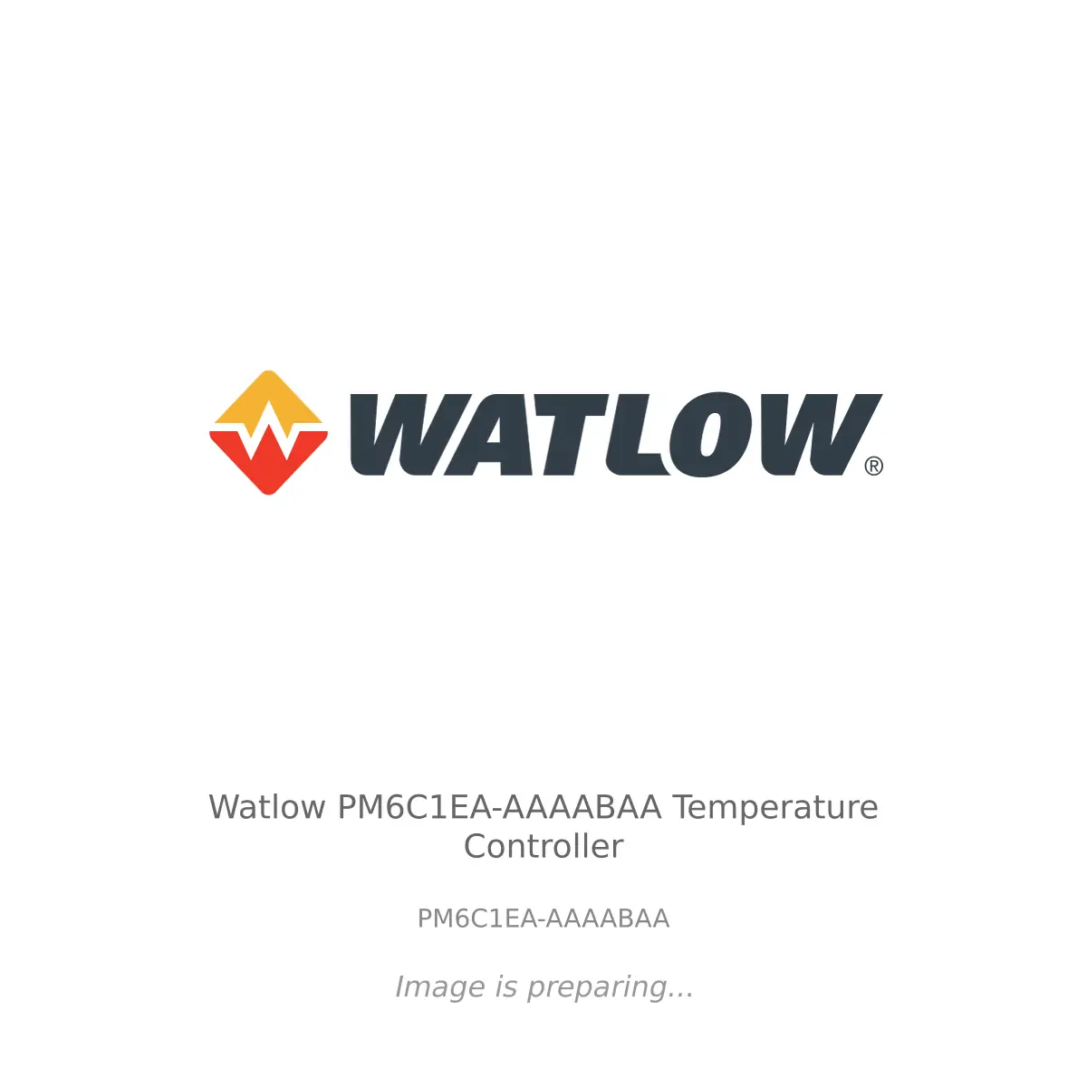 Watlow Watlow PM6C1EA-AAAABAA Temperature Controller - PM6C1EA-AAAABAA