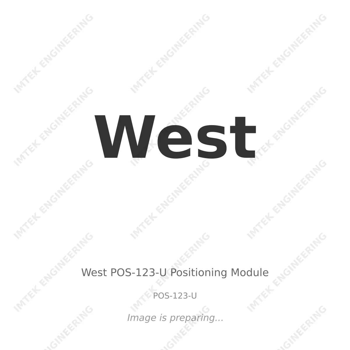 West West POS-123-U Positioning Module - POS-123-U