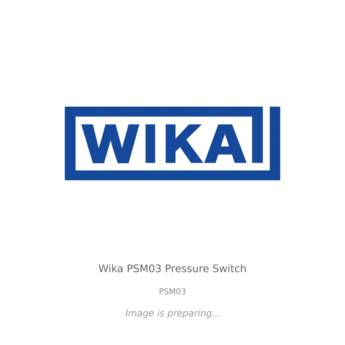 Wika Wika PSM03 Pressure Switch - PSM03