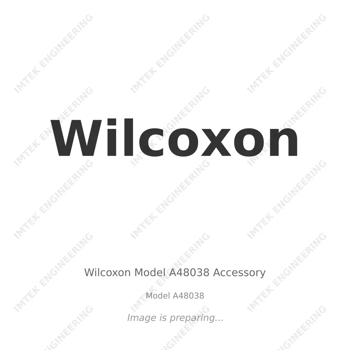 Wilcoxon Wilcoxon Model A48038 Accessory - Model A48038