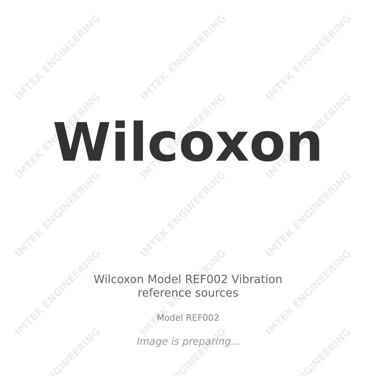 Wilcoxon Wilcoxon Model REF002 Vibration reference sources - Model REF002