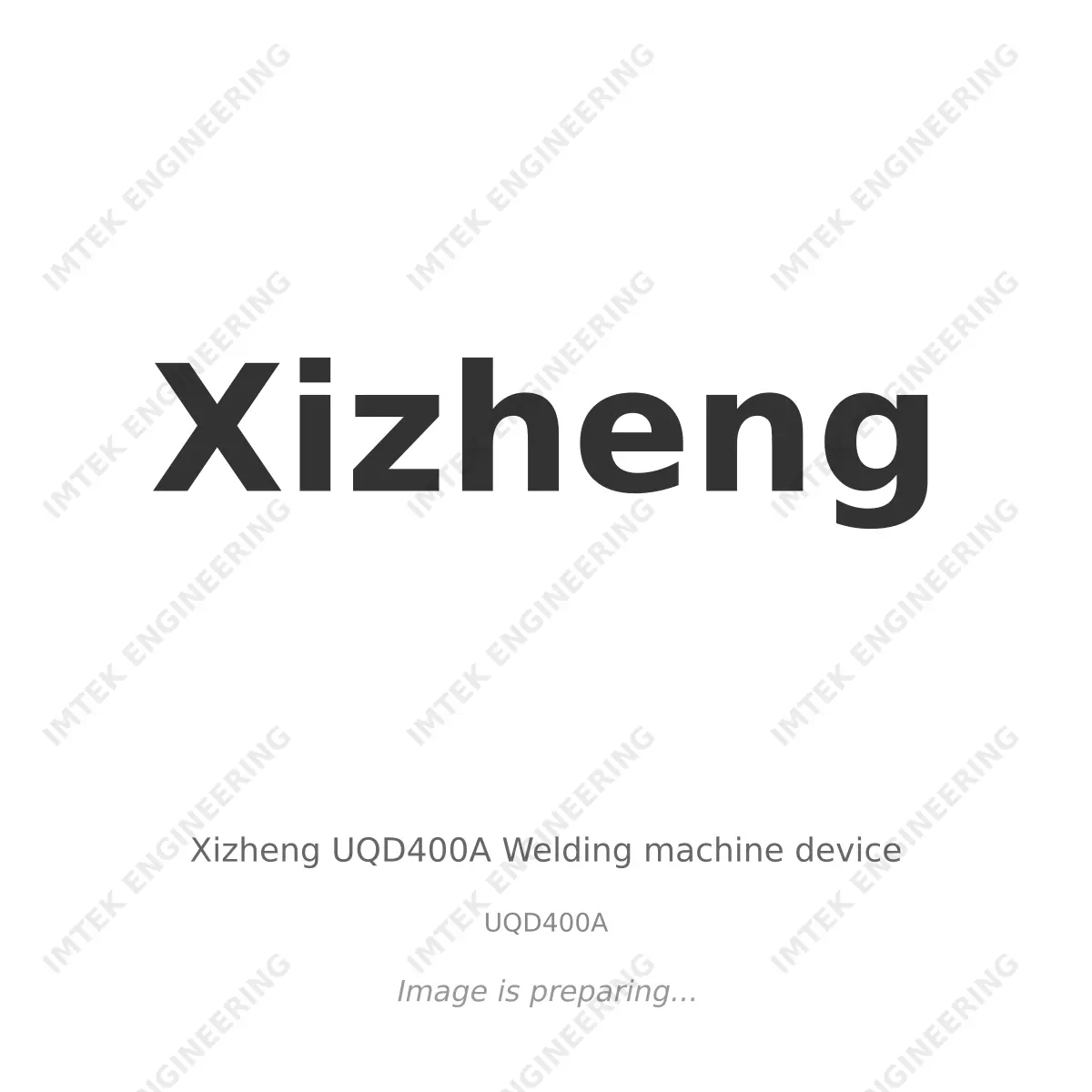 Xizheng Xizheng UQD400A Welding machine device - UQD400A