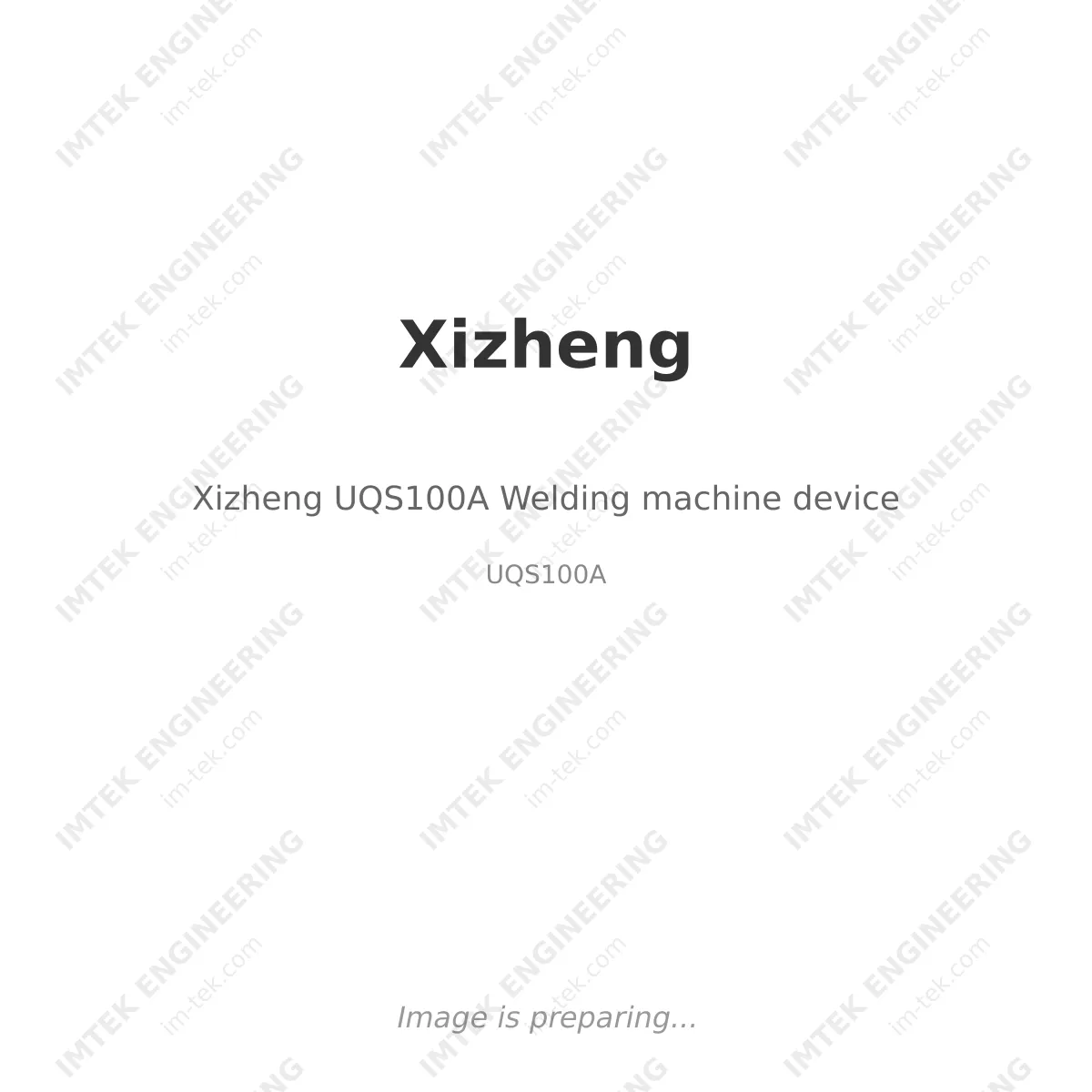 Xizheng Xizheng UQS100A Welding machine device - UQS100A