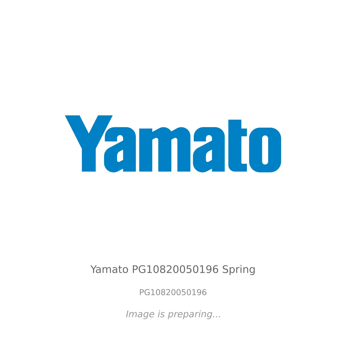 Yamato Yamato PG10820050196 Spring - PG10820050196