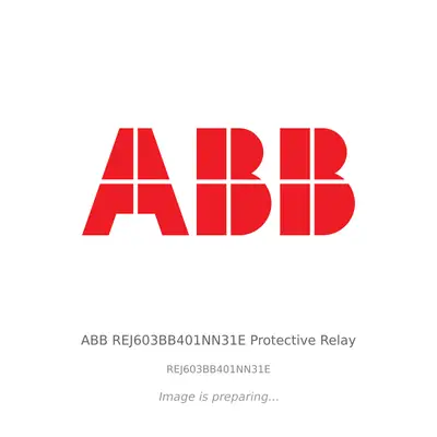 ABB ABB REJ603BB401NN31E Protective Relay - REJ603BB401NN31E