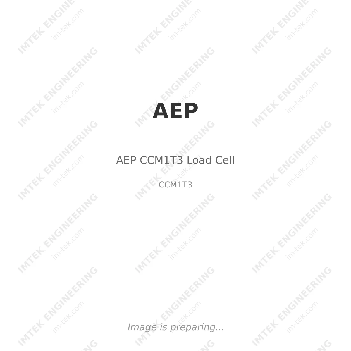 AEP AEP CCM1T3 Load Cell - CCM1T3
