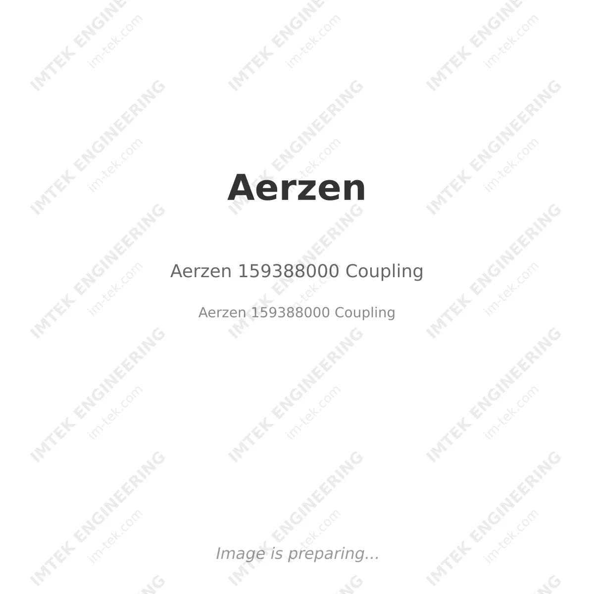 Aerzen Aerzen 159388000 Coupling - Aerzen 159388000 Coupling