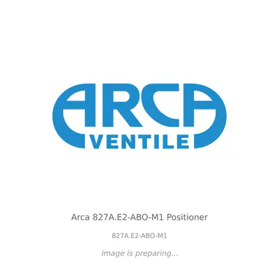 Arca Arca 827A.E2-ABO-M1 Positioner - 827A.E2-ABO-M1