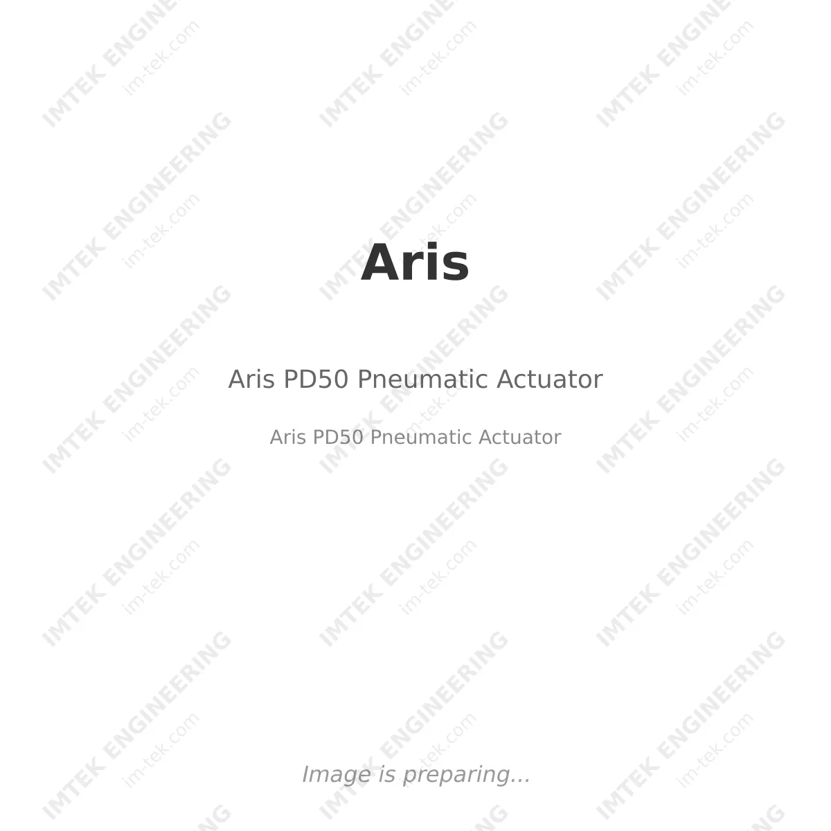 Aris Aris PD50 Pneumatic Actuator - Aris  PD50 Pneumatic Actuator