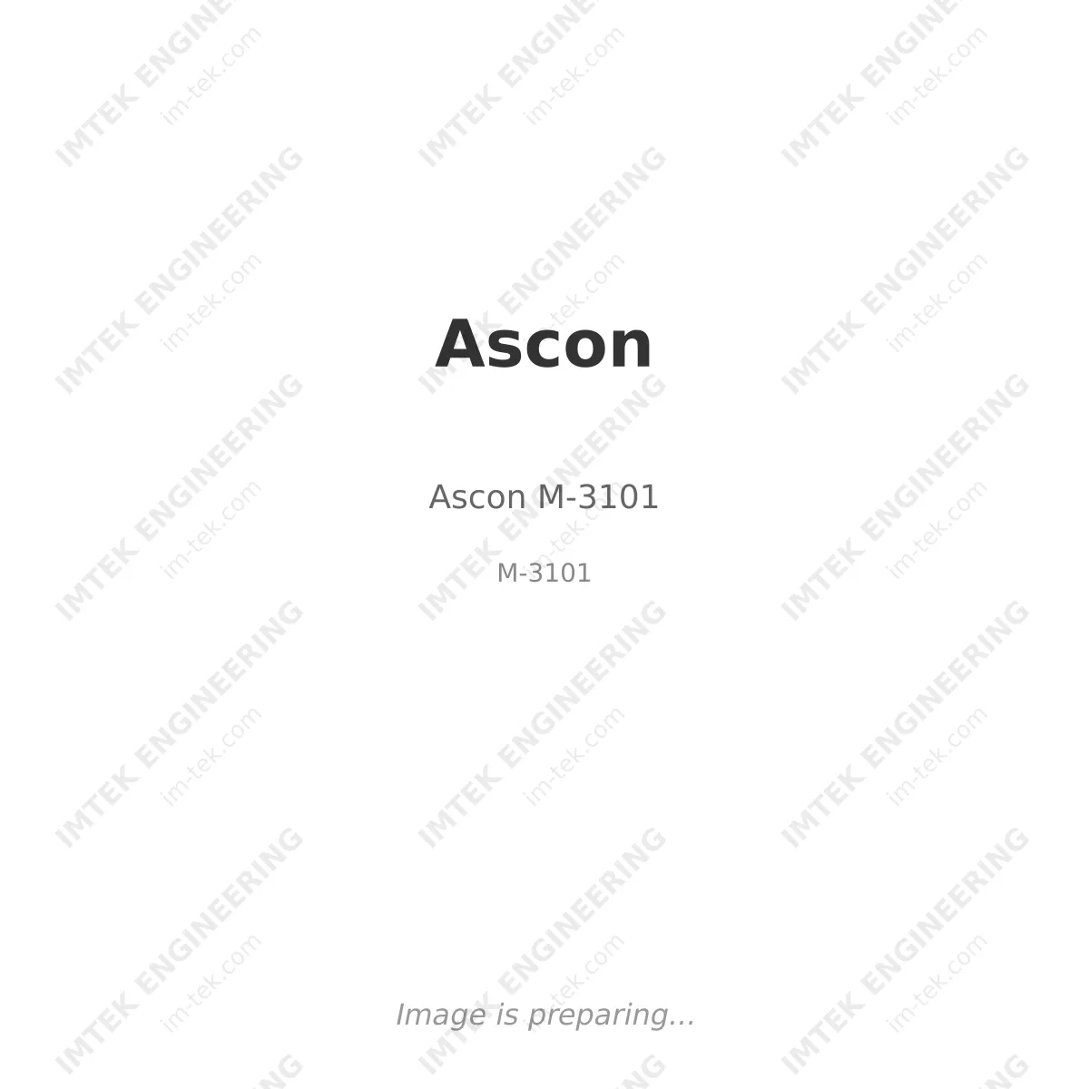 Ascon Ascon M-3101 - M-3101