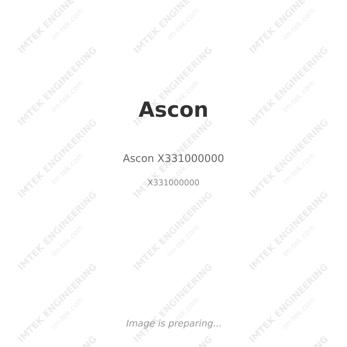 Ascon Ascon X331000000 - X331000000