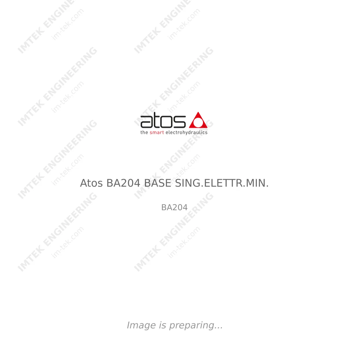 Atos Atos BA204 BASE SING.ELETTR.MIN. - BA204