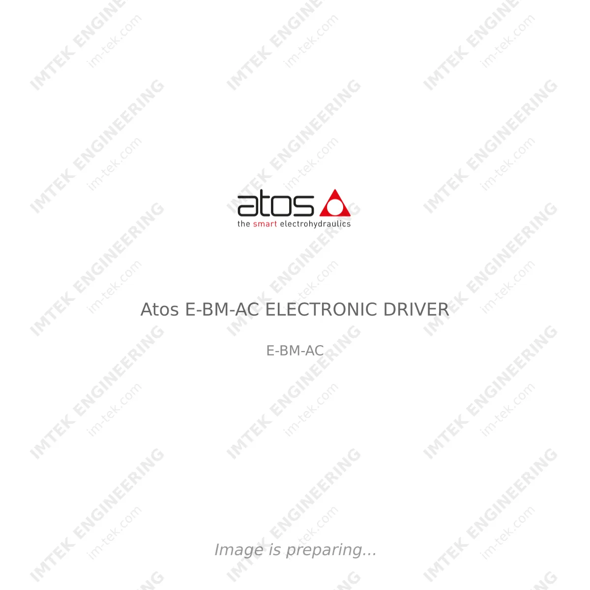 Atos Atos E-BM-AC ELECTRONIC DRIVER - E-BM-AC