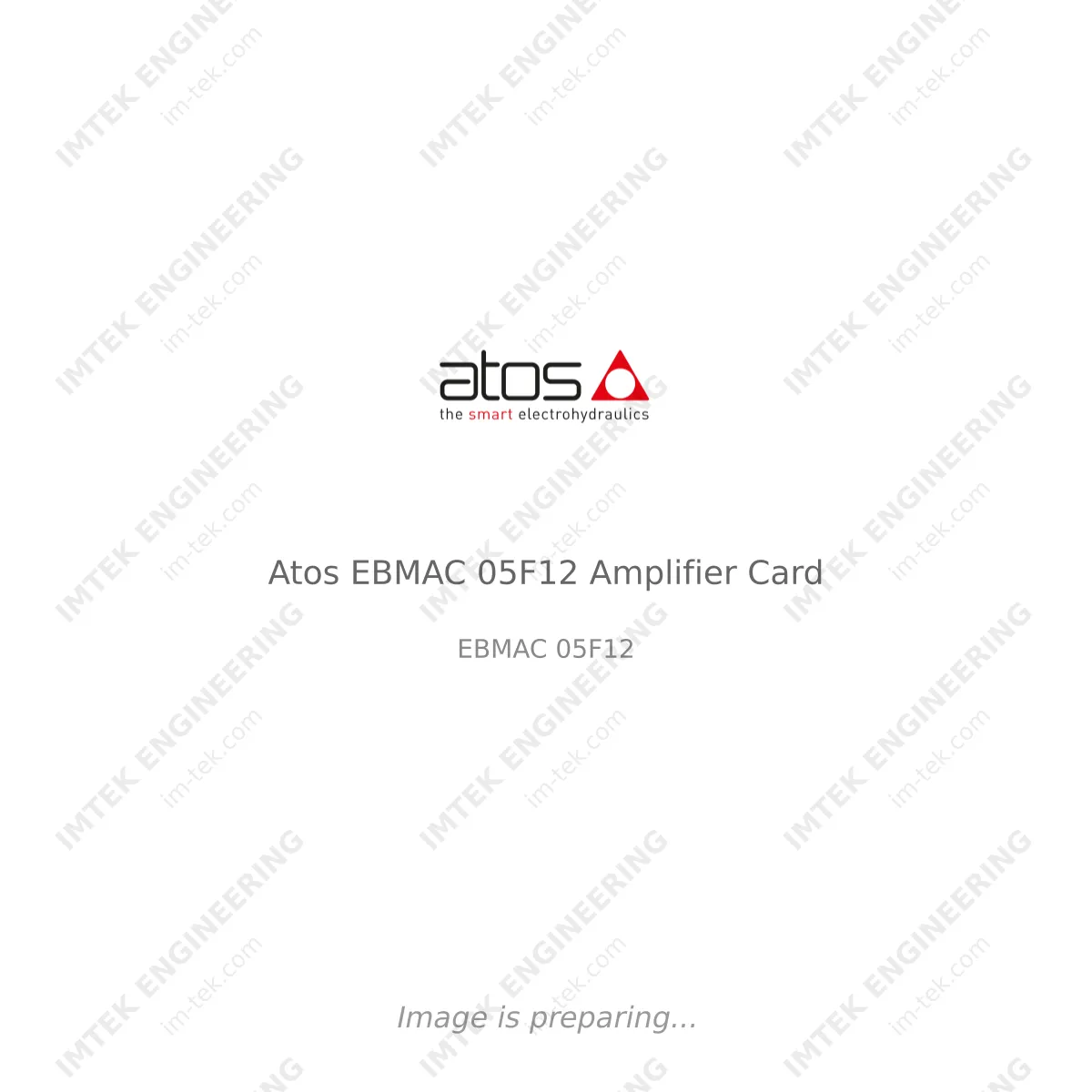 Atos Atos EBMAC 05F12 Amplifier Card - EBMAC 05F12