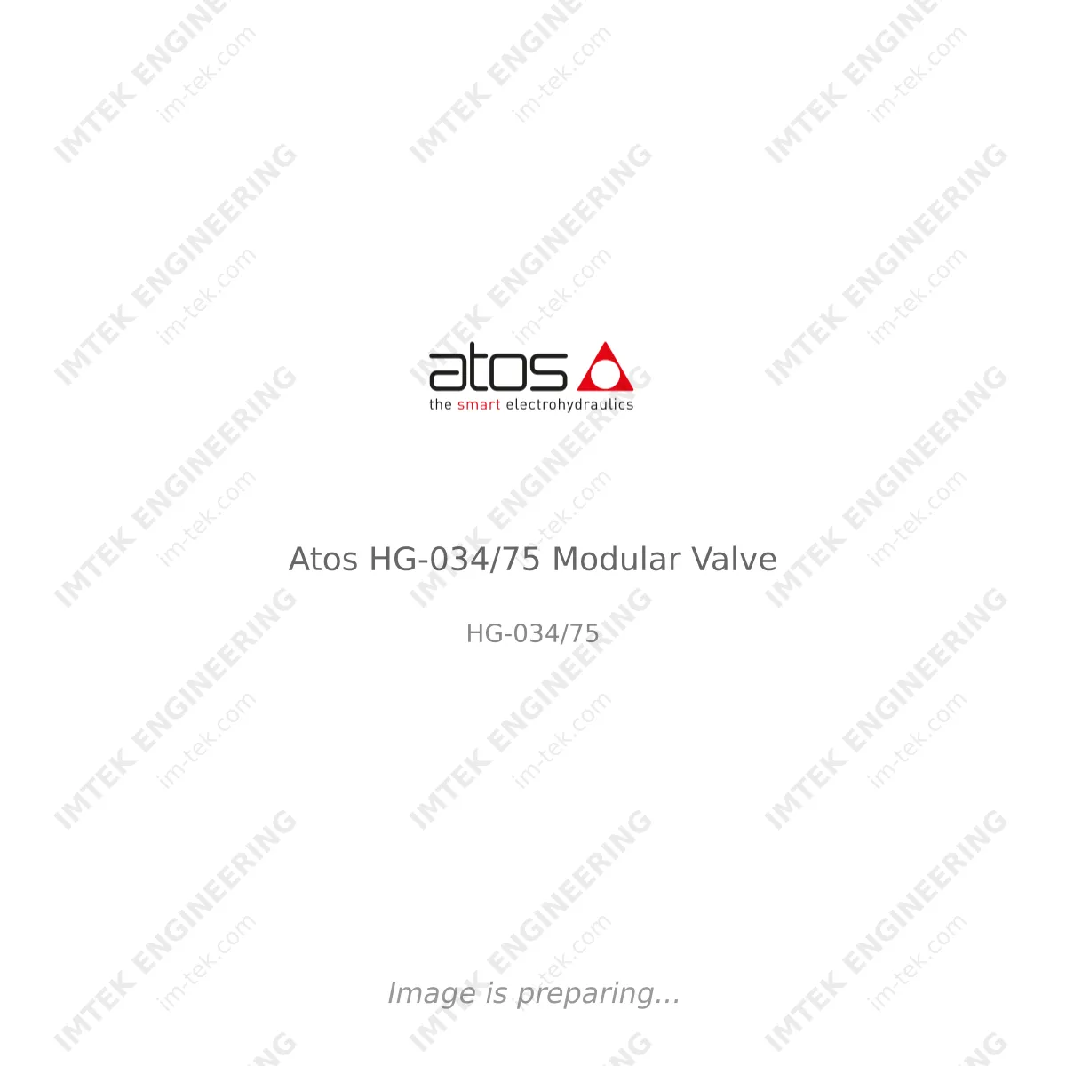 Atos Atos HG-034/75 Modular Valve - HG-034/75