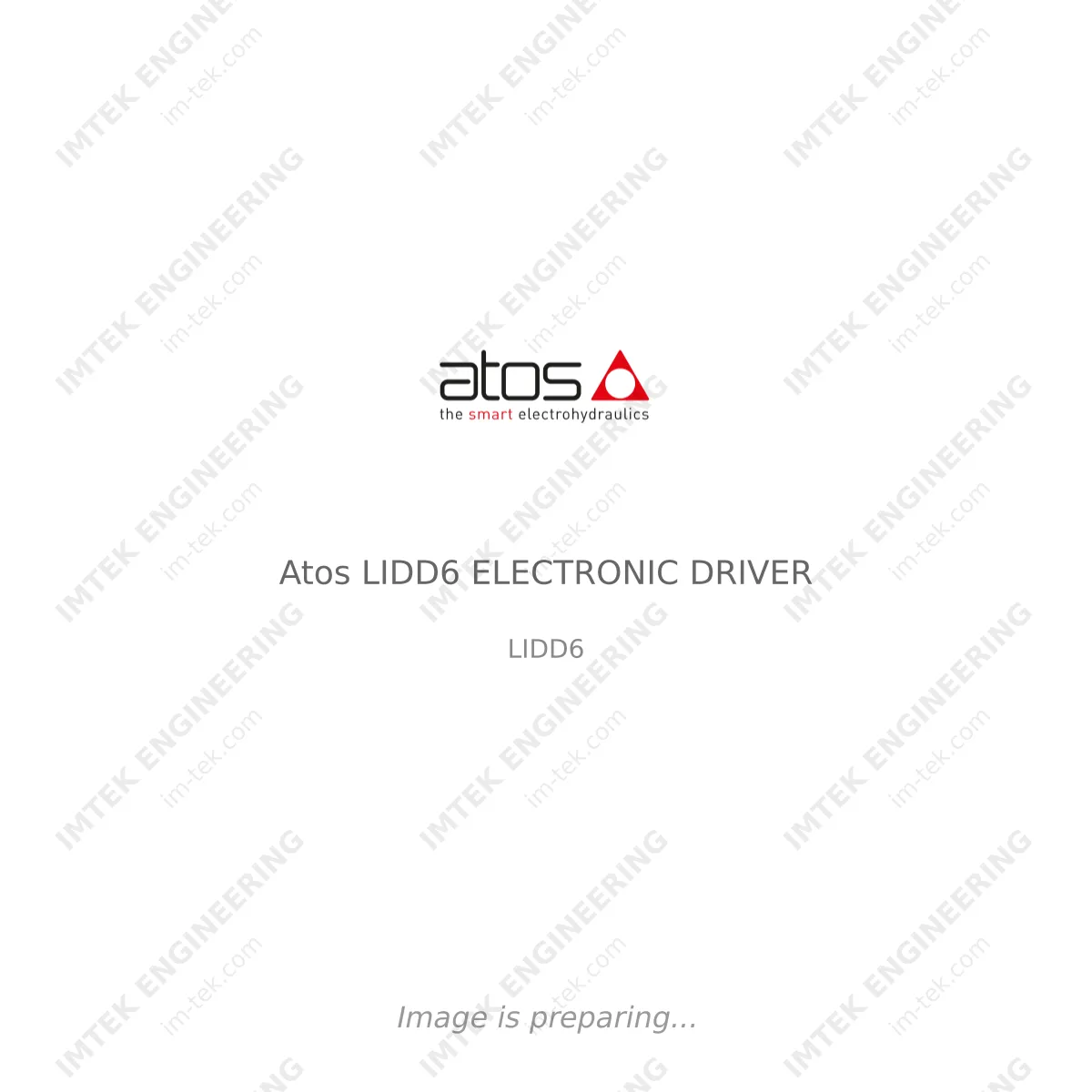 Atos Atos LIDD6 ELECTRONIC DRIVER - LIDD6