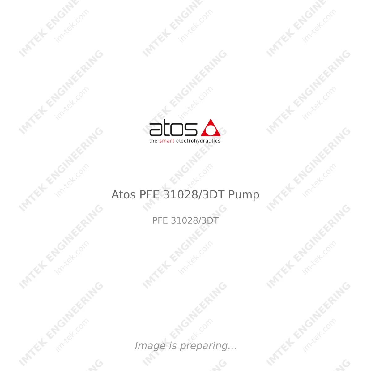 Atos Atos PFE 31028/3DT Pump - PFE 31028/3DT