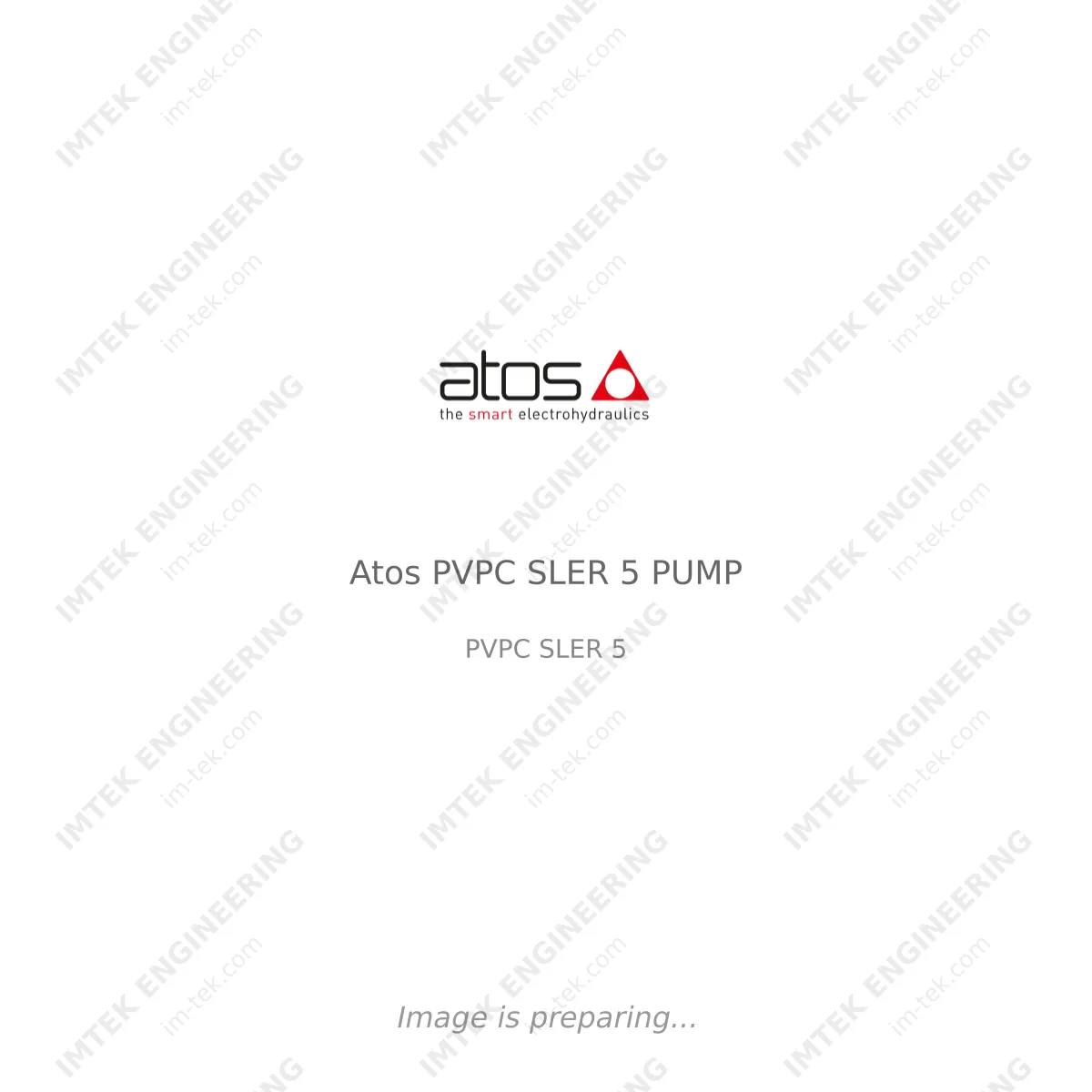 Atos Atos PVPC SLER 5 PUMP - PVPC SLER 5