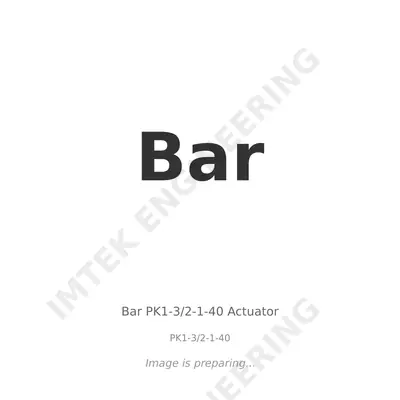 Bar Bar PK1-3/2-1-40 Actuator - PK1-3/2-1-40