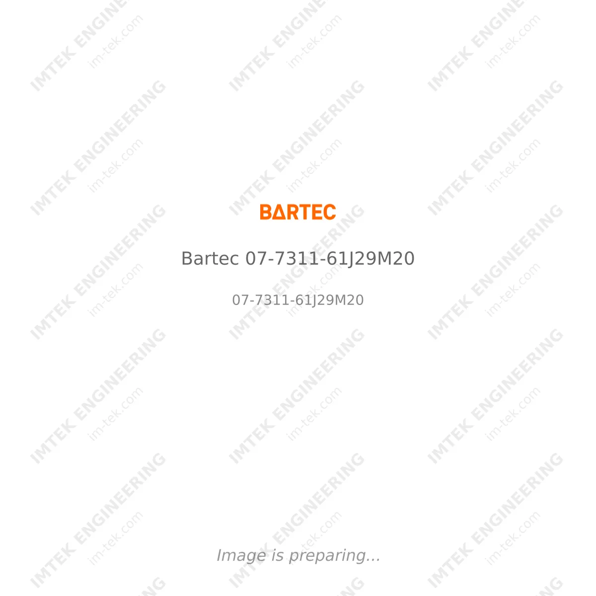 Bartec Bartec 07-7311-61J29M20 - 07-7311-61J29M20