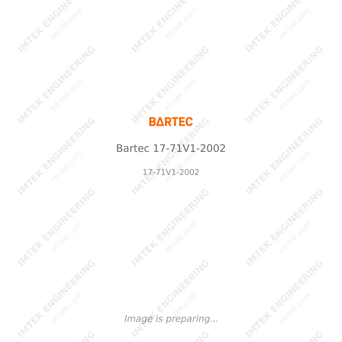 Bartec Bartec 17-71V1-2002 - 17-71V1-2002
