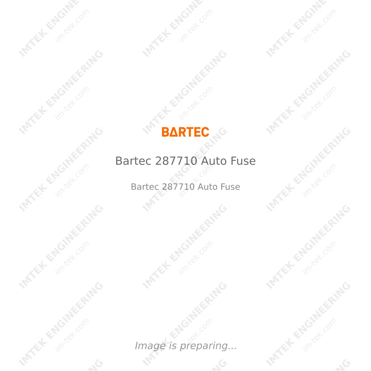 Bartec Bartec 287710 Auto Fuse - Bartec 287710 Auto Fuse