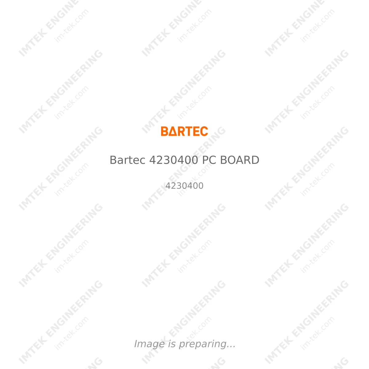 Bartec Bartec 4230400 PC BOARD - 4230400