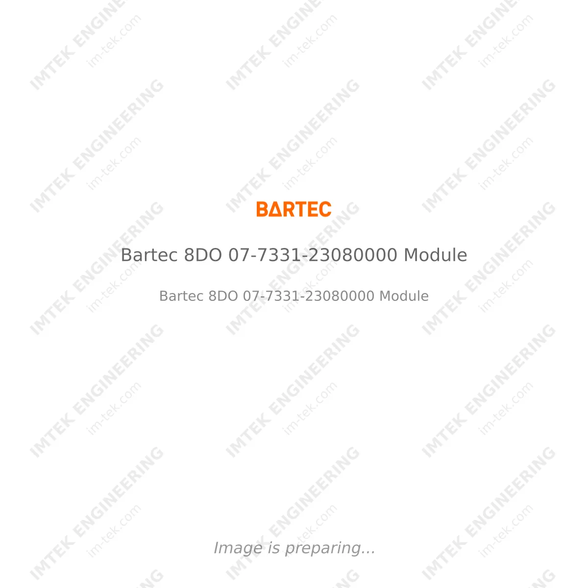 Bartec Bartec 8DO 07-7331-23080000 Module - Bartec 8DO 07-7331-23080000 Module
