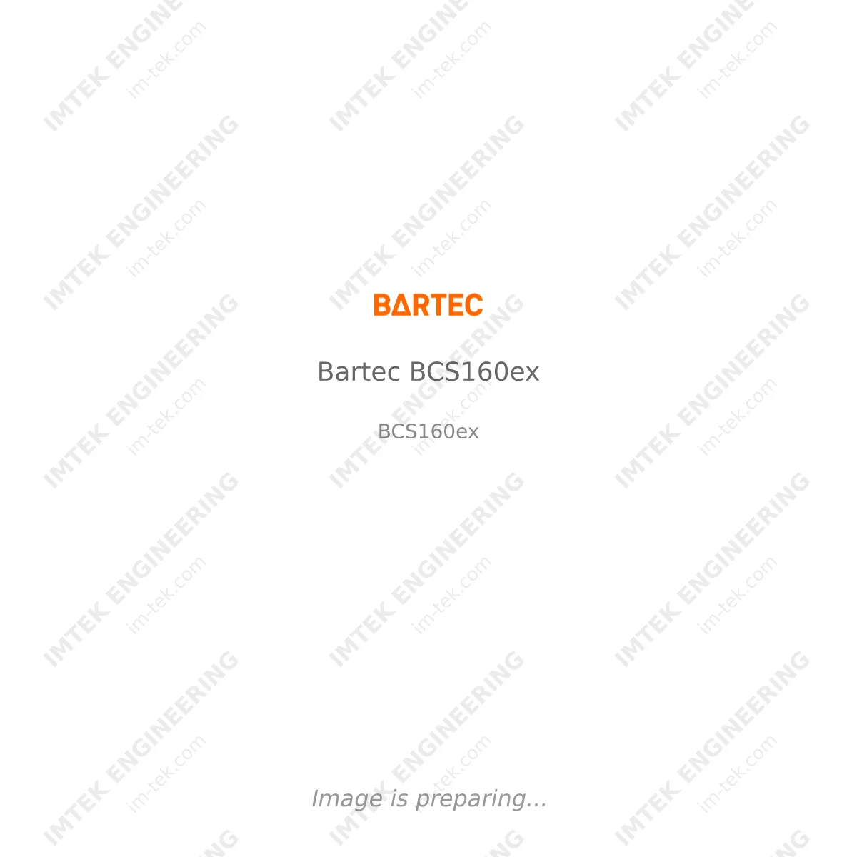 Bartec Bartec BCS160ex - BCS160ex