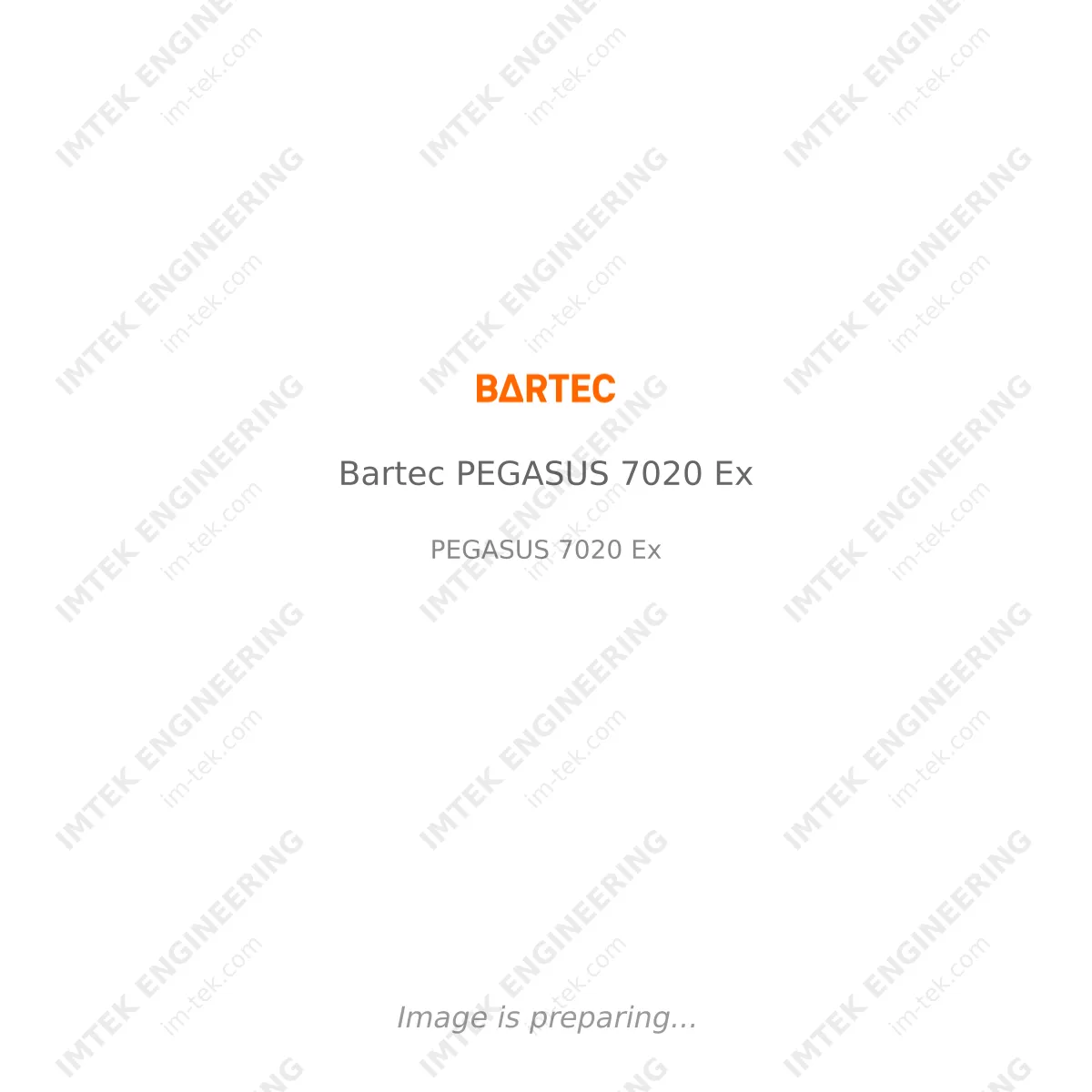 Bartec Bartec PEGASUS 7020 Ex - PEGASUS 7020 Ex