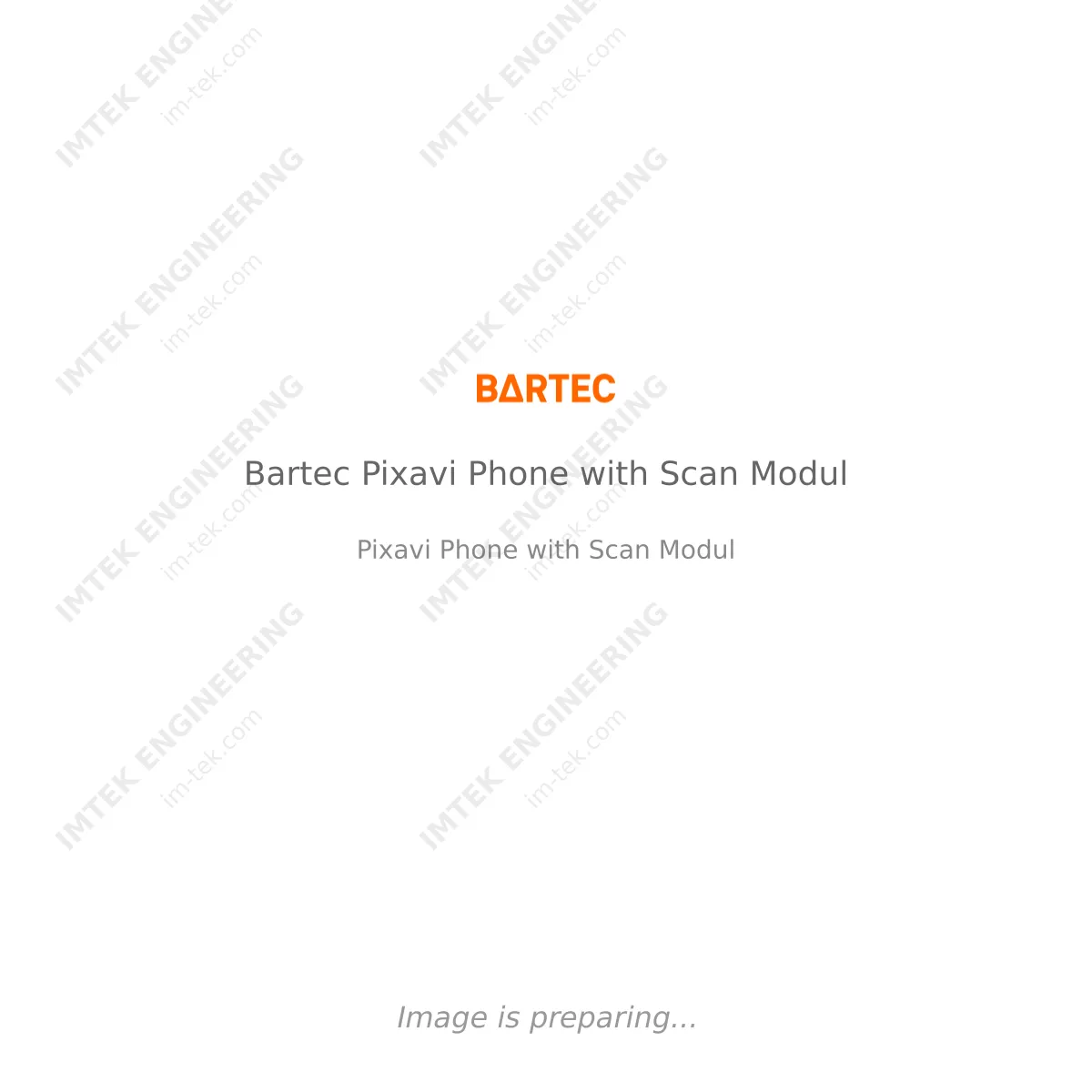 Bartec Bartec Pixavi Phone with Scan Modul - Pixavi Phone with Scan Modul