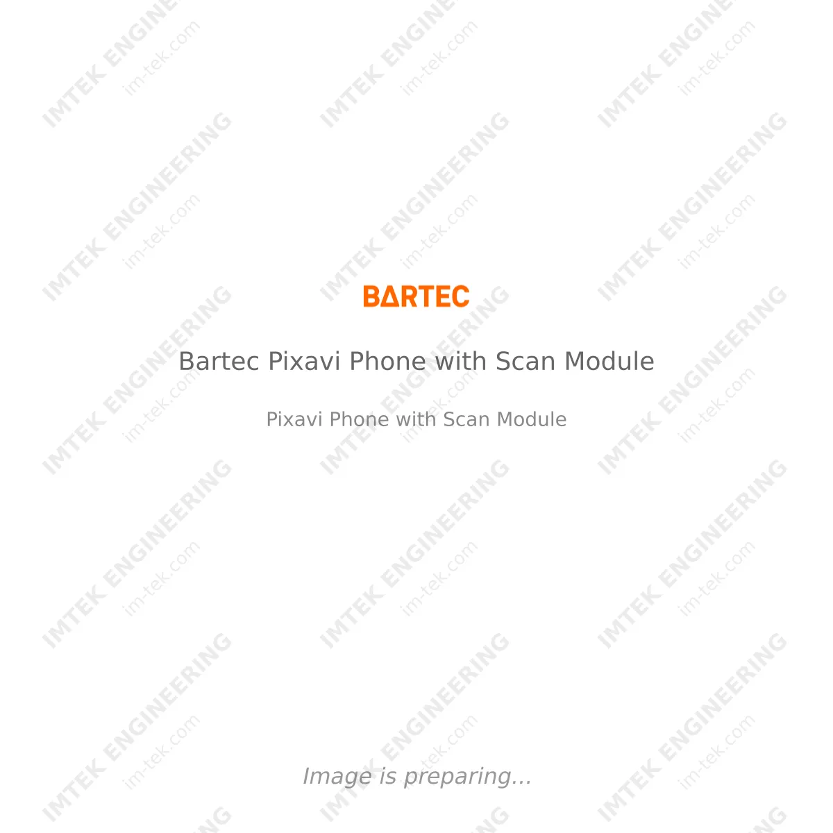 Bartec Bartec Pixavi Phone with Scan Module - Pixavi Phone with Scan Module