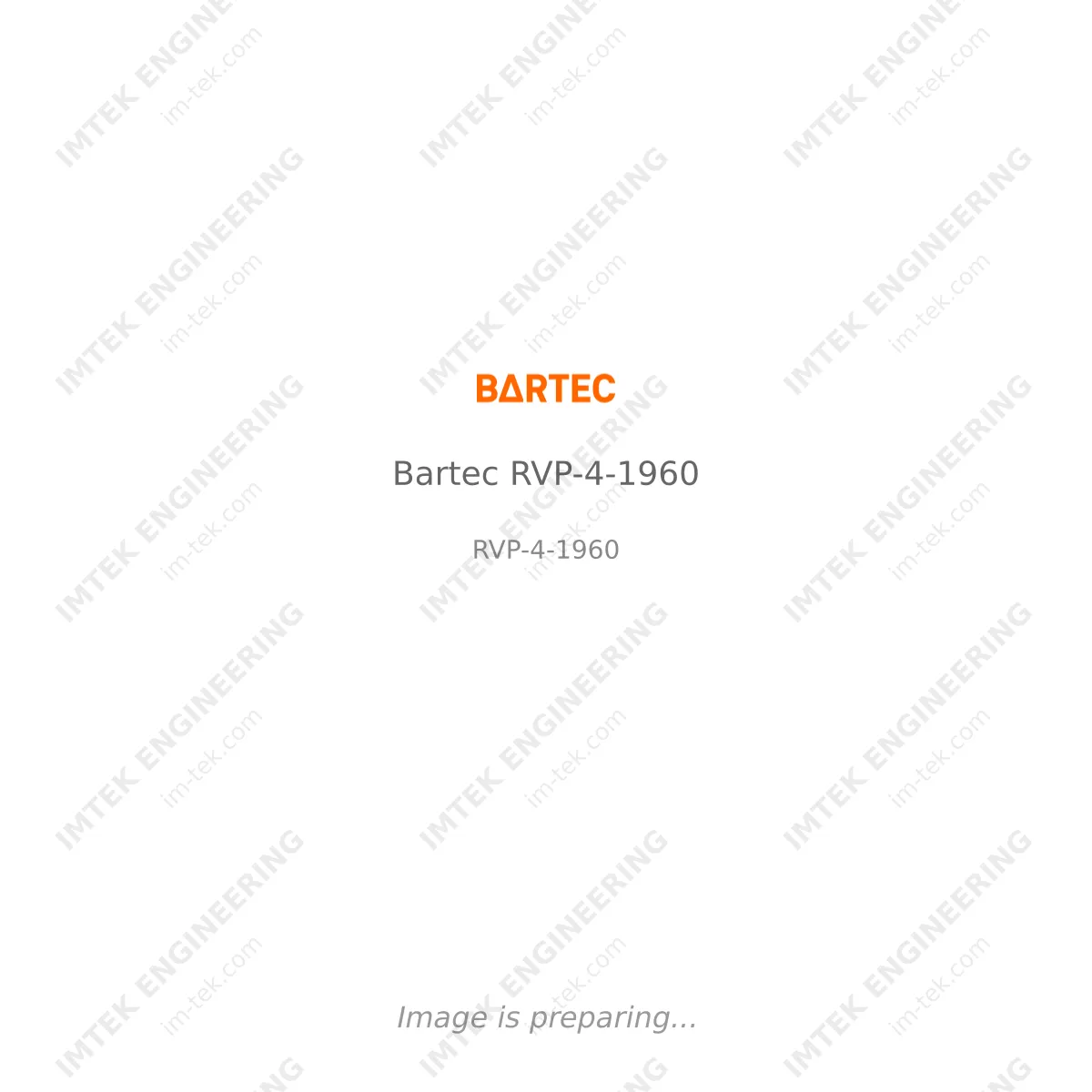 Bartec Bartec RVP-4-1960 - RVP-4-1960