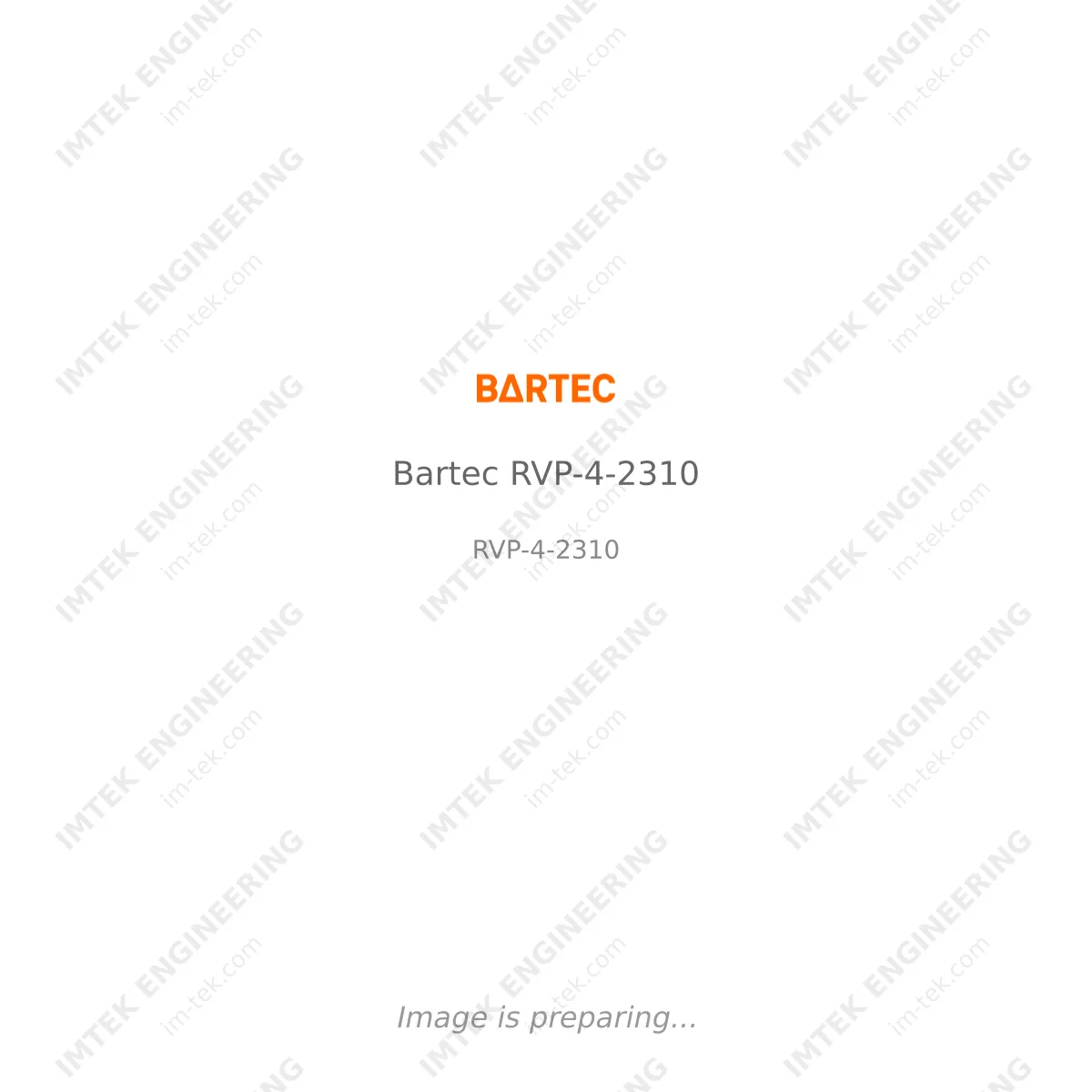 Bartec Bartec RVP-4-2310 - RVP-4-2310