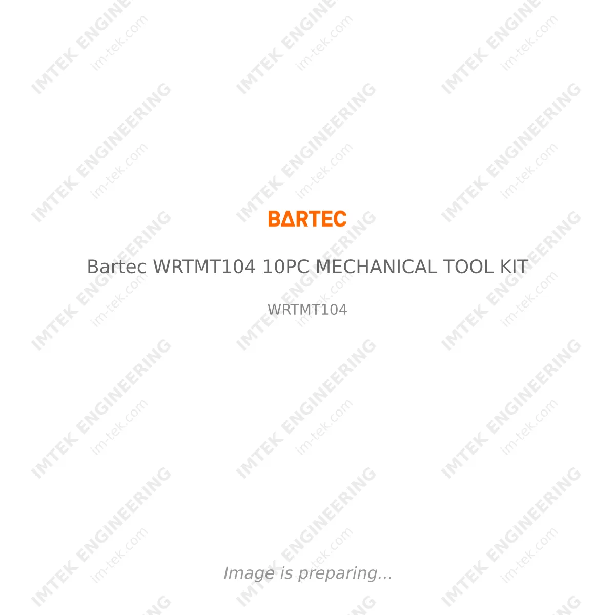 Bartec Bartec WRTMT104 10PC MECHANICAL TOOL KIT - WRTMT104
