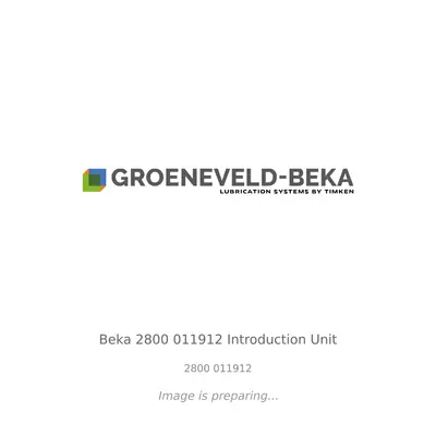 Beka Beka 2800 011912 Introduction Unit - 2800 011912