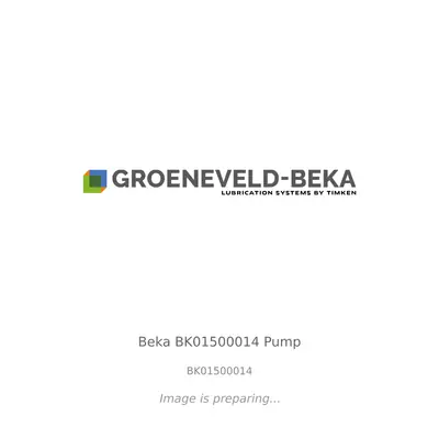 Beka Beka BK01500014 Pump - BK01500014
