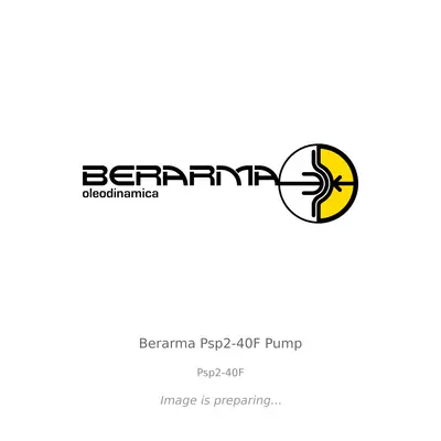 Berarma Berarma Psp2-40F Pump - Psp2-40F