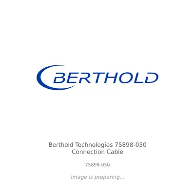 Berthold Technologies Berthold Technologies 75898-050 Connection Cable - 75898-050