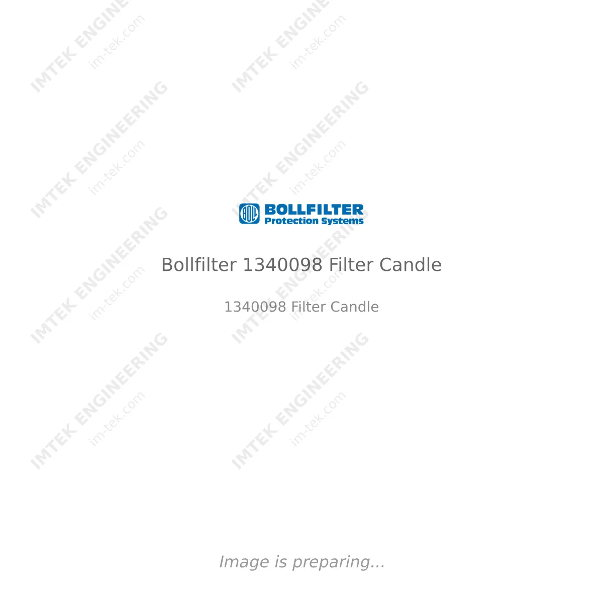 Bollfilter Bollfilter 1340098 Filter Candle - 1340098 Filter Candle