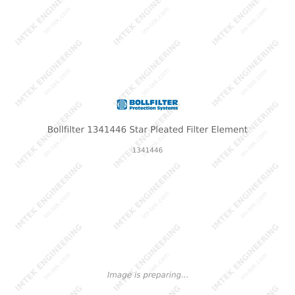 Bollfilter Bollfilter 1341446 Star Pleated Filter Element - 1341446