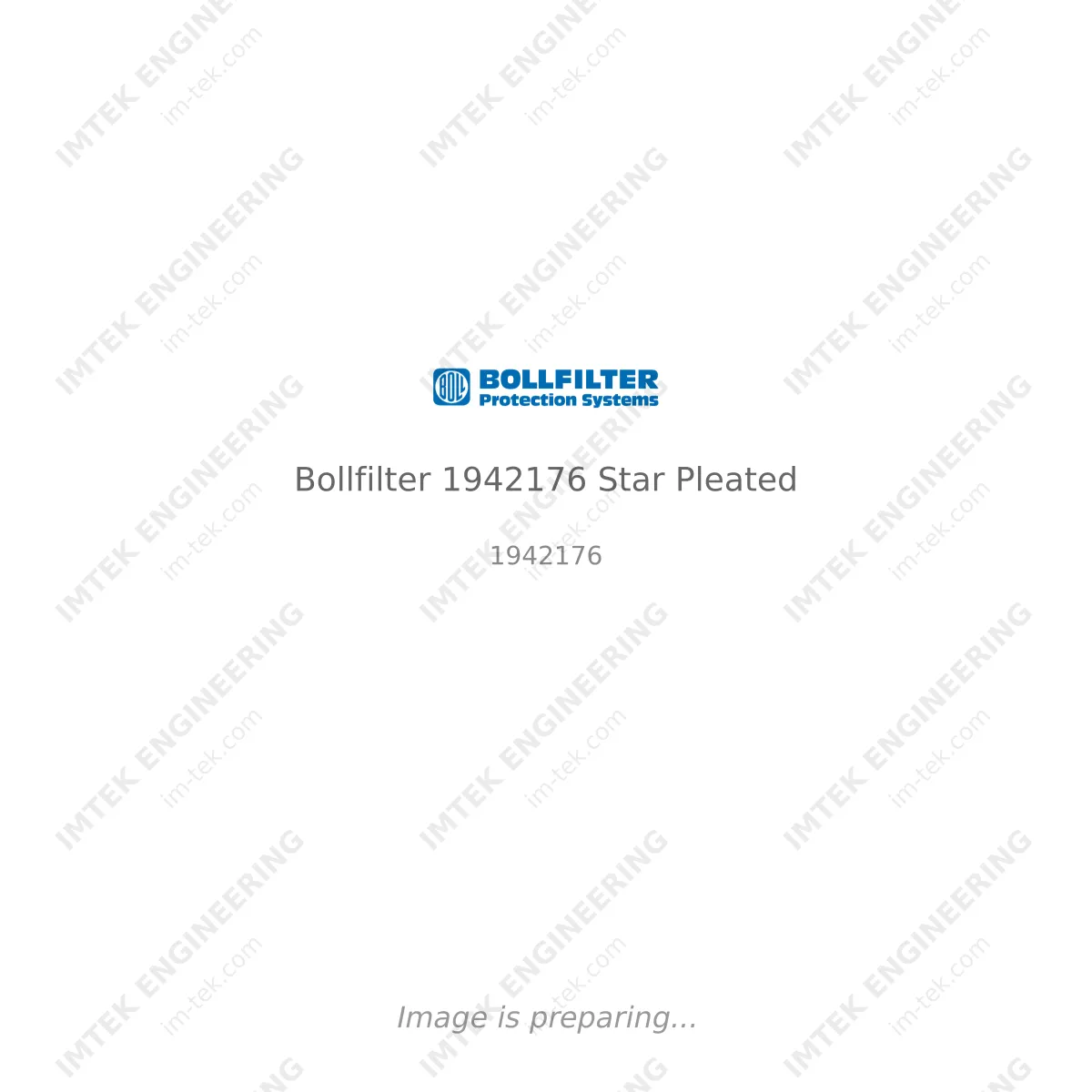 Bollfilter Bollfilter 1942176 Star Pleated - 1942176