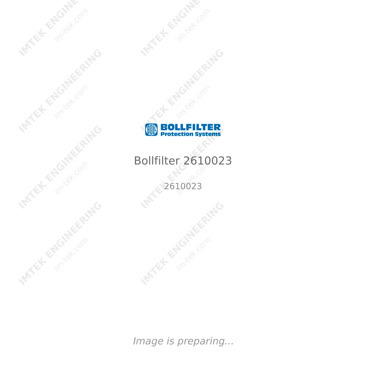 Bollfilter Bollfilter 2610023 - 2610023