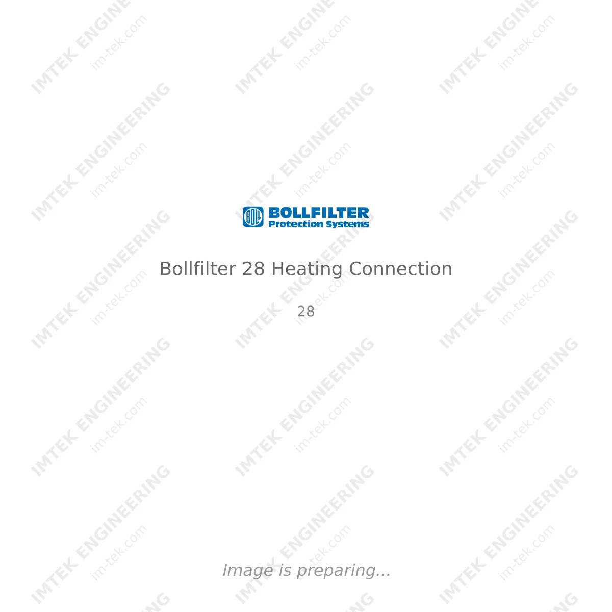 Bollfilter Bollfilter 28 Heating Connection - 28